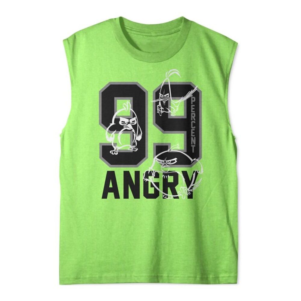 Rovio Entertainment Boys Angry Birds Muscle Tank Top, NWT